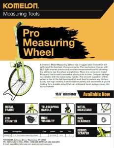 measuring wheel flyer